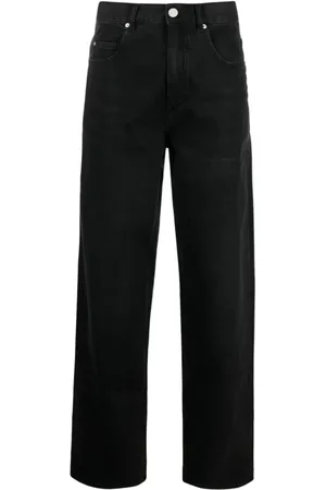 Isabel Marant Jeans, Dame, Sort, M, Uld, Stilfulde Joanny Bukser til Kvinder