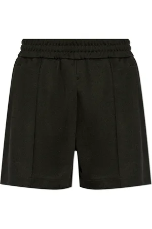 Palm Angels Shorts, Herre, Sort, XL, Uld, Logo Shorts