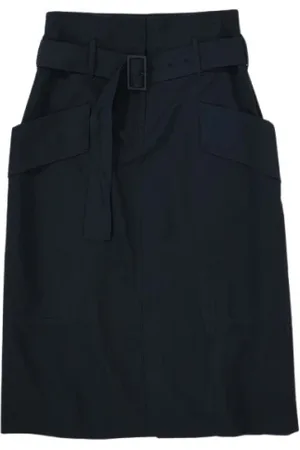 Low Classic Nederdel, Dame, Blå, M, Marine Stitch Nederdel