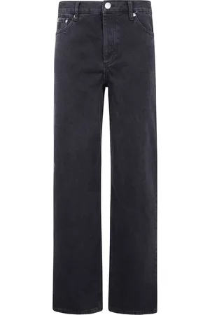 By Malene Birger Jeans, Dame, Sort, W29, Uld, Stilfulde denim jeans