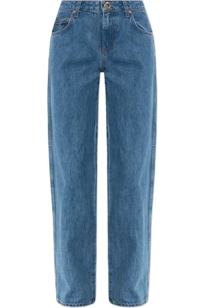 Cult Gaia Jeans, Dame, Blå, W28, Bomuld, Jeans med lige ben