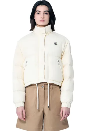 Moncler Jakke, Dame, , L, Uld, Aftagelig Ærme Dunjakke
