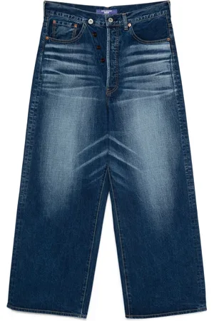 JUNYA WATANABE Jeans, Herre, Blå, L, Indigo Mænd Bukser
