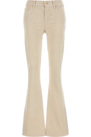 7 for all Mankind Jeans, Dame, , W29, Bomuld, Udfarvede jeans med vidde