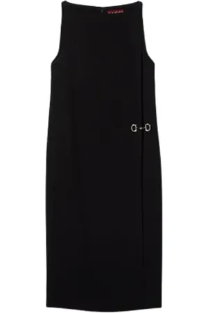Gucci Kjole, Dame, Sort, XS, Elegant Kjole til Kvinder