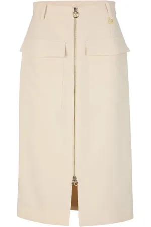 JOOP! Nederdel, Dame, , XL, Uld, Nederdel med Lynlåslukning