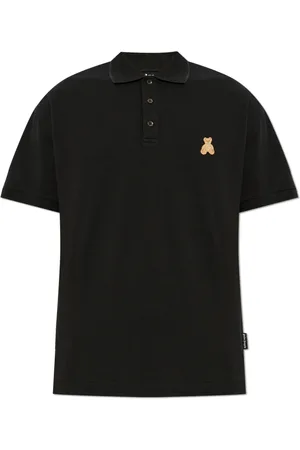 Palm Angels Top, Herre, Sort, S, Bomuld, Polo med Logo