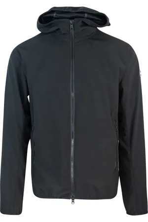 Colmar Jakke, Herre, Sort, 3XL, Uld, Sort forårsjakke med hætte