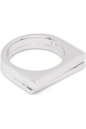 TOM WOOD Tilbehør, Dame, Grå, 58 MM, Minimalist Sølvring