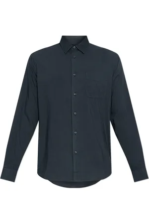 Woolrich Skjorte, Herre, Blå, S, Bomuld, Skjorte med lomme