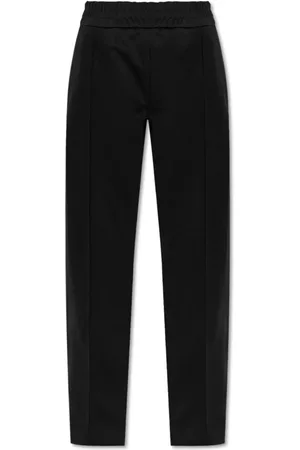 Palm Angels Bukser, Dame, Sort, XL, Polyester, Logo Bukser