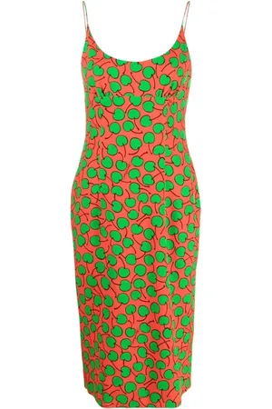 Moschino Kjole, Dame, Grøn, XS, Satin, Dresses