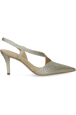 Michael Kors Sko, Dame, Gul, 37 1/2 EU, Uld, Guld Mid-Hæl Pumps til Kvinder