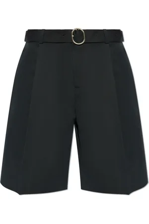 Jil Sander Shorts, Herre, Sort, L, Bomuld, Shorts med bælte