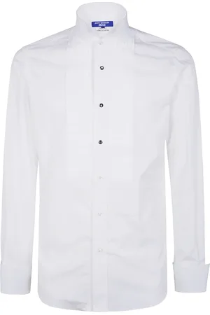 JUNYA WATANABE Skjorte, Herre, Hvid, S, Afslappet Herreskjorte