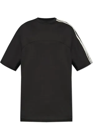 Y-3 Top, Herre, Sort, M, Bomuld, T-shirt med logo