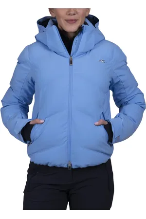 Kjus Sport, Dame, Blå, S, Uld, Blå Opal Bluebird 2.0 Jakke