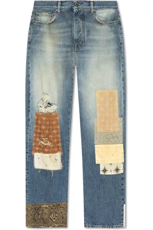 AMIRI Jeans, Herre, Blå, W34 L32, Bomuld, Jeans med vintageeffekt