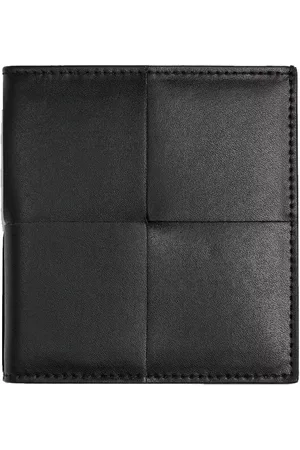 Bottega Veneta Tilbehør, Herre, Sort, ONE SIZE, Sort Slim Bi-Fold Pung
