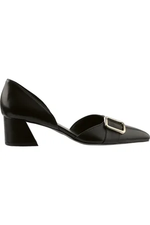 Högl Sko, Dame, Sort, 36 1/2 EU, Uld, Sorte Adriana Pumps med Moderne Silhuet