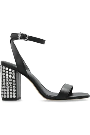 Michael Kors Sko, Dame, Sort, 37 EU, Uld, Hælede sandaler Merriam