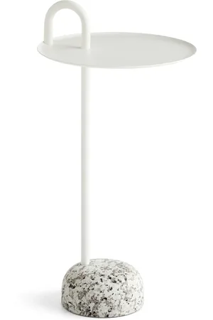 Hay Home, unisex, Hvid, ONE SIZE, Granitbase Creme Hvid Stål Bordplade