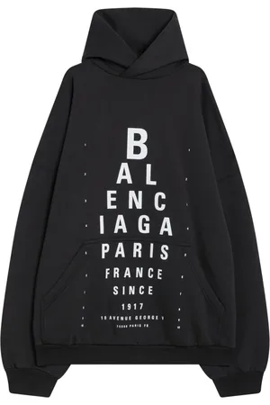 Balenciaga Sweathshirts & Hoodies, Dame, Sort, XS, Uld, Hættetrøje