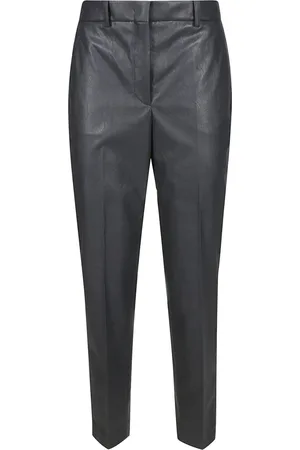 Incotex Bukser, Dame, Sort, M, Polyester, Slim Fit Galene Bukser