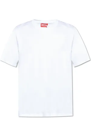 Diesel Top, Herre, Hvid, M, Bomuld, T-shirt T-Madjust-R2