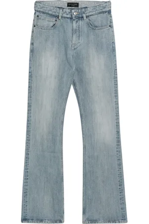 Balenciaga Jeans, Dame, Blå, M, Denim, Almindelig pasform denim jeans