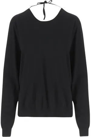 Aspesi Strik, Dame, Sort, M, Sort sweater