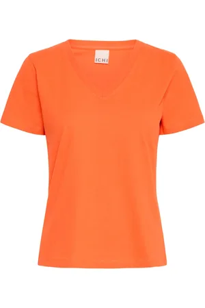 Ichi Top, Dame, , XL, Bomuld, Fiesta V-hals T-shirt Top