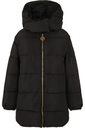 Patou Jakke, Dame, Sort, M, Parka med aftagelige ærmer