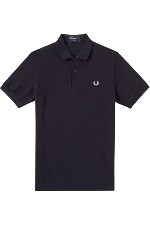 Fred Perry Top, Herre, Blå, S, Bomuld, Slim Fit Plain Polo Navy