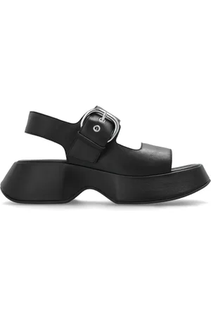 vic matiè Sko, Dame, Sort, 38 EU, Læder, Platform sandaler