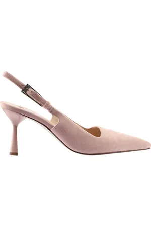 Högl Sko, Dame, Lyserød, 38 EU, Læder, Rose Læder Slingback Pumps
