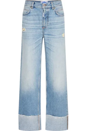 Ball Jeans, Dame, Blå, W29 L30, Denim, Vintage Medium Denim Flare Jeans