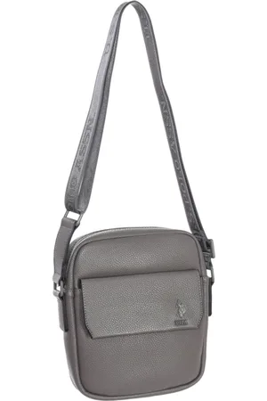 U.S. Polo Assn. Taske, Herre, Grå, ONE SIZE, Herre Syntetisk Bandolier Taske