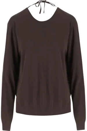 Aspesi Strik, Dame, Brun, XS, Brun Sweaters til Mænd