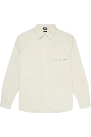 Denham Skjorte, Herre, , L, Uld, Klassisk Worker Reg Skjorte