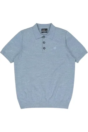 Butcher of Blue Top, Herre, Blå, S, Uld, Klassisk Polo til enhver lejlighed