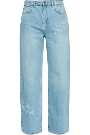 Casablanca Jeans, Herre, Blå, W30, Bomuld, Jeans med logo