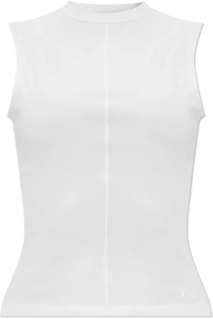 Y-3 Top, Dame, Hvid, S, Ærmeløs Top