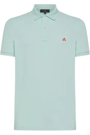 Peuterey Top, Herre, Blå, M, Bomuld, Plantago 02 Polo Shirt
