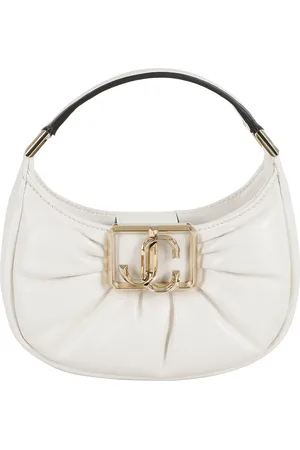 Jimmy Choo Taske, Dame, Hvid, ONE SIZE, Læder, Mini Hobo Taske