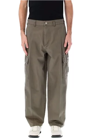 Obey Bukser, Herre, Grøn, W34, Bomuld, Cargo Bukser Smokey Olive Aw24