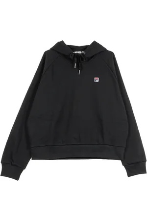 Fila Sweathshirts & Hoodies, Dame, Sort, M, Sort Floresha Cropped Hoodie Kvinder