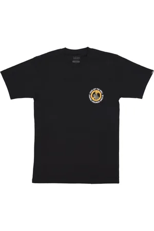 Vans Top, Herre, Sort, XL, Bomuld, Sort Tee med Logo Print