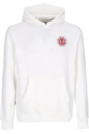 Element Sweathshirts & Hoodies, Herre, Hvid, XL, Bomuld, Hvid Letvægts hættetrøje