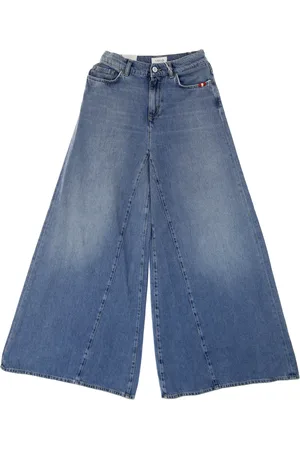AMISH Jeans, Dame, Blå, W29, Denim, Stone Denim Kvinders Jeans